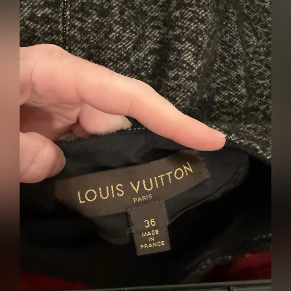 Louis Vuitton Fall 2006 Runway Gray Cashmere Skirt - Picture 5 of 5